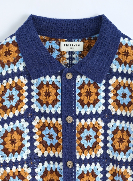 Chemise à motifs