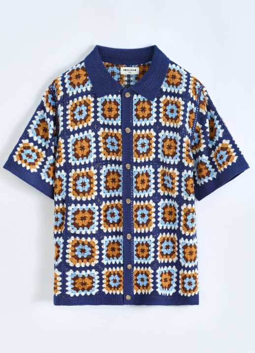 Chemise à motifs